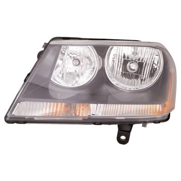 Headlight Assembly Composite Left CAPA for Dodge Avenger R/T 2008-2014