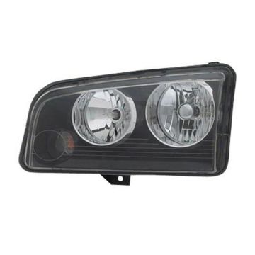 Headlight Assembly Composite Left Halogen for Dodge Charger 2008-2010