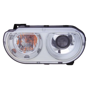 Headlight Assembly Composite Left HID for Dodge Challenger 2008-2014