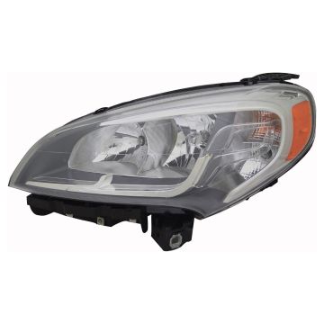 Headlight Assembly Composite Left CAPA for Ram ProMaster City 2015-2022