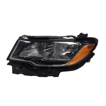 Headlight Assembly Composite Left NEW Halogen CAPA for Jeep Compass 2017-2021
