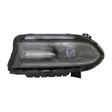 Headlight Assembly Composite Left Halogen for Dodge Charger 2016-2017