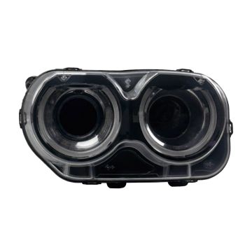 Headlight Assembly Composite Left HID w/LED Accents w/Air Ducts CAPA for Dodge Challenger 2017-2023