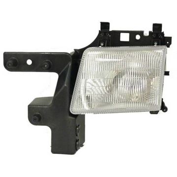 Headlight Assembly Composite Right for Dodge B2500 B1500 Ram 2500 Van Ram 1500 Van Ram 3500 Van B3500