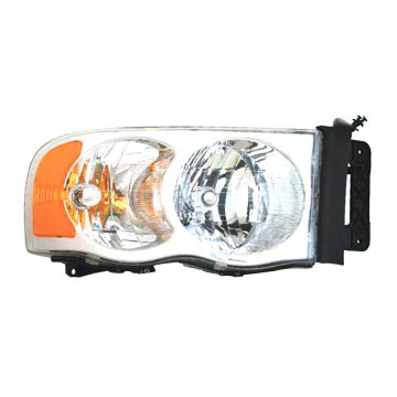 Headlight Assembly Composite Right Includes Park/Signal/Marker Lamps Late Design for Dodge Ram 2500 Ram 1500 Ram 3500
