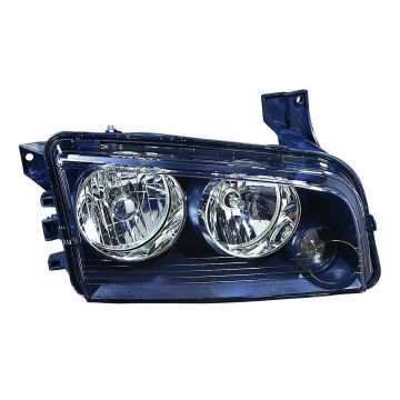 Headlight Assembly Composite Right Halogen To 11-8-06 CAPA for Dodge Charger 2006-2007