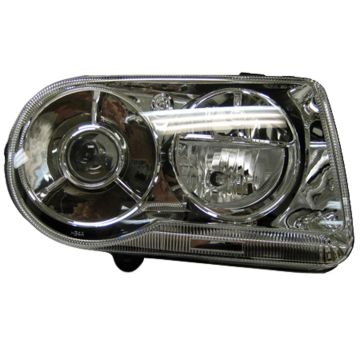 Headlight Assembly Composite Right Halogen w/Delay Option To 11-1-08 w/halogen CAPA for Chrysler 300 2005-2010