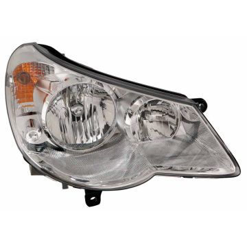 Headlight Assembly Composite Right Type 1 Lens/Housing CAPA for Chrysler Sebring 2007-2010