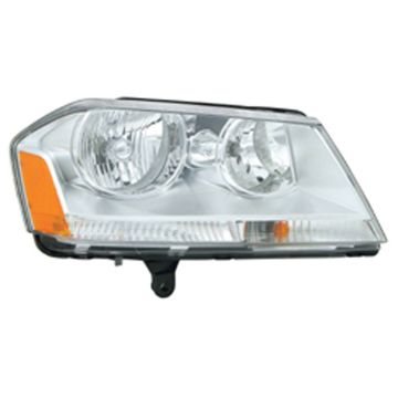 Headlight Assembly Composite Right for Dodge Avenger SXT SE 2008-2014