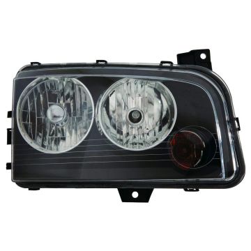 Headlight Assembly Composite Right Halogen CAPA for Dodge Charger 2008-2010