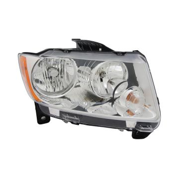 Headlight Assembly Composite Right Halogen for Jeep Grand Cherokee 2011-2013