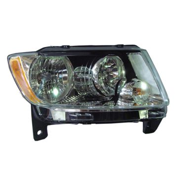 Headlight Assembly Composite Right Halogen for Jeep Grand Cherokee 2011-2013