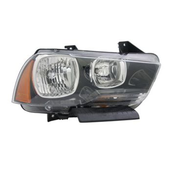 Headlight Assembly Composite Right Halogen for Dodge Charger 2011-2014