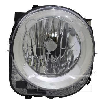 Headlight Assembly Composite Right CAPA for Jeep Renegade 2015-2018