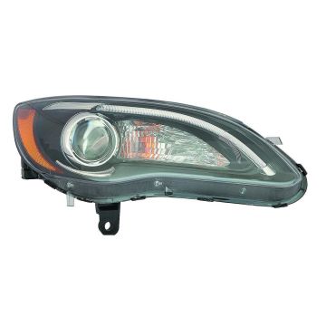Headlight Assembly Composite Right From 5-2-12 No Bezel CAPA for Chrysler 200 S 2011-2014