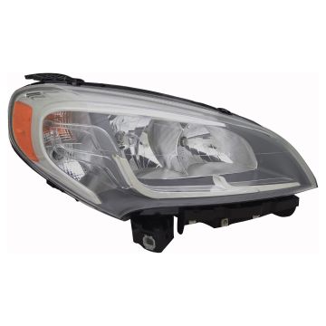 Headlight Assembly Composite Right CAPA for Ram ProMaster City 2015-2022