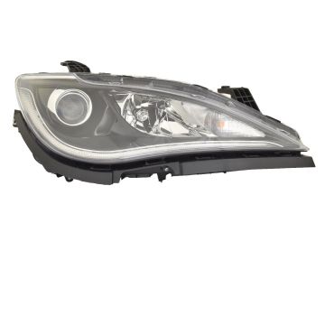 Headlight Assembly Composite Right Halogen w/Quad Lamps CAPA for Chrysler Pacifica Hybrid Platinum Hybrid Premium Hybrid Touring Hybrid Limited Hybrid Touring L Hybrid Touring Plus 2017-2020
