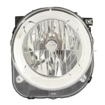 Headlight Assembly Composite Right Halogen CAPA for Jeep Renegade 2019-2023