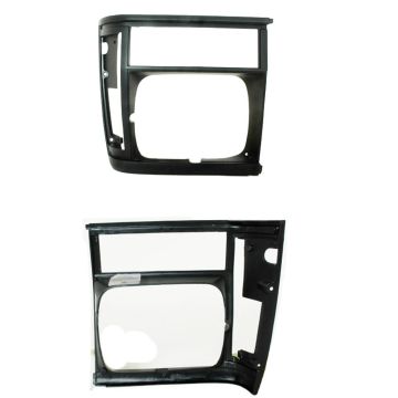 Headlight Door Left w/Single Lamps Primed for Jeep Cherokee 1991-1996