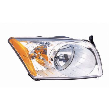 Headlight Lens Housing Right CAPA for Dodge Caliber 2007-2012