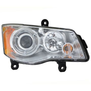 Headlight Lens Housing Right HID North America Spec for Chrysler Town & Country 2008-2016