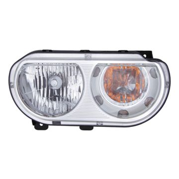 Headlight Lens Housing Right Halogen for Dodge Challenger 2008-2014