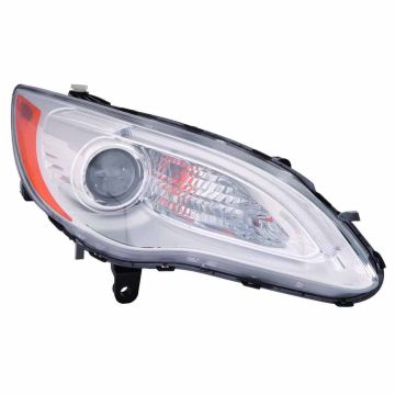 Headlight Lens Housing Right for Chrysler 200 Sedan Convertible LX Limited Touring 2011-2014