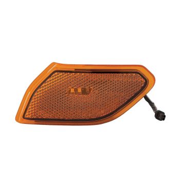 Side Marker Light Assembly Front Left CAPA for Jeep Wrangler Gladiator