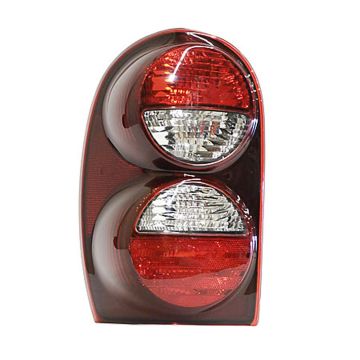 Tail Light Assembly Left w/o Rear Fog Lamps w/Clear Turn Lens w/o Air Dam for Jeep Liberty 2005-2007