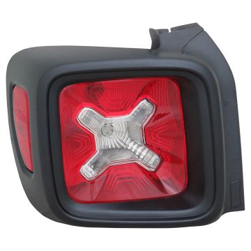 Tail Light Assembly Left CAPA for Jeep Renegade Sport Latitude North Trailhawk Altitude 2015-2020