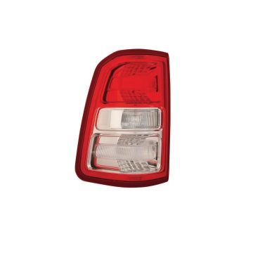 Tail Light Assembly Left Bulb Type Chrome Bezel for Ram 1500 2019-2024