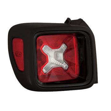 Tail Light Assembly Left Halogen Type 2 CAPA for Jeep Renegade 2019-2023