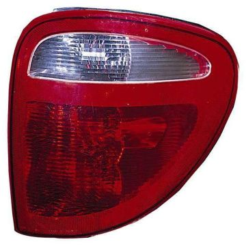 Tail Light Assembly Right CAPA for Chrysler Town & Country Dodge Grand Caravan Caravan