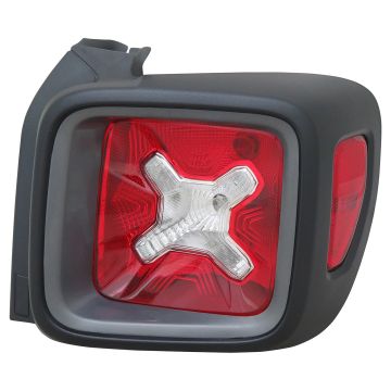 Tail Light Assembly Right To 7-15-16 CAPA for Jeep Renegade Trailhawk 2015-2018