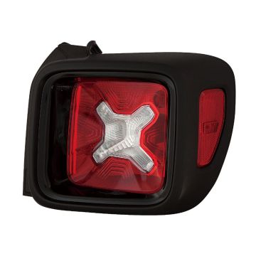 Tail Light Assembly Right Halogen Type 2 CAPA for Jeep Renegade 2019-2023