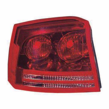 Tail Light Housing Left Includes Lens for Dodge Charger 2006-2008