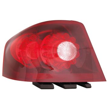 Tail Light Housing Left LED Includes Lens CAPA for Dodge Avenger 2011-2014