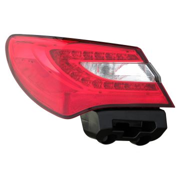 Tail Light Housing Left Includes Lens for Chrysler 200 Sedan 2011-2014
