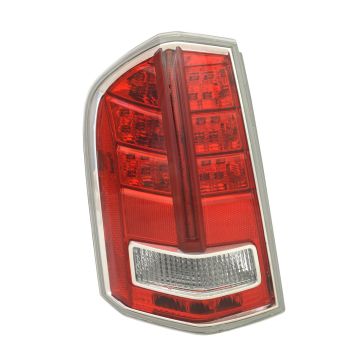Tail Light Housing Left Chrome Includes Lens CAPA for Chrysler 300 S SRT8 C Base C Luxury SRT8 Core 2013-2014