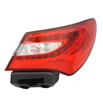 Tail Light Housing Right Includes Lens for Chrysler 200 Sedan 2011-2014