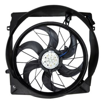 Engine Cooling Fan Assembly Blade/Motor/Shroud for Jeep Liberty 2005-2007