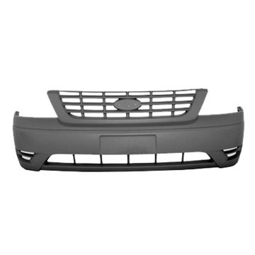 Bumper Cover Front w/o Two Tone Primed CAPA for Ford Freestar S Base SE 2004-2007