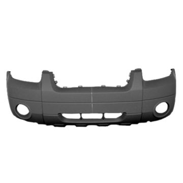 Bumper Cover Front w/Appearance Package Primed for Ford Escape Limited XLT XLT Sport XLT No Boundaries 2005-2007