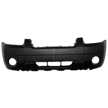 Bumper Cover Front w/o Appearance Package w/Skid Plate for Ford Escape XLT XLT Sport XLT No Boundaries 2005-2006