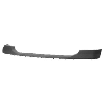 Bumper Cover Front Black for Ford F-250 Super Duty F-350 Super Duty