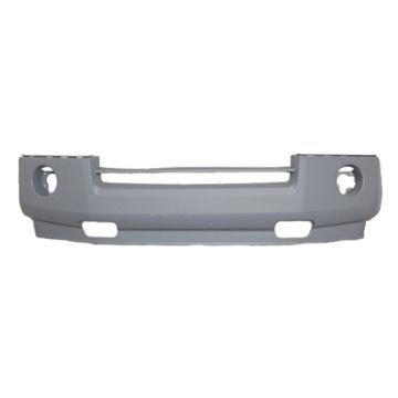 Bumper Cover Front w/Appearance Pkg Primed CAPA for Ford Expedition Limited Eddie Bauer XLT 2007-2014