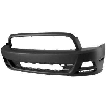 Bumper Cover Front Primed CAPA for Ford Mustang Base GT 2013-2014
