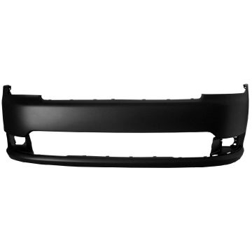 Bumper Cover Front w/Active Park Assist Primed CAPA for Ford Flex 2013-2019