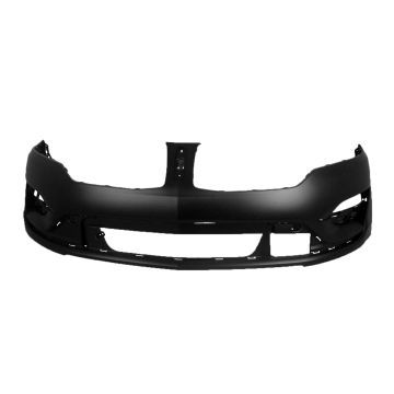 Bumper Cover Front w/o Active Park Assist w/o Tow Hook w/o Headlamp Washers Primed CAPA for Lincoln MKC 2015-2018