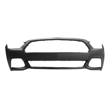 Bumper Cover Front w/o Tow Hook Primed for Ford Mustang 2015-2017